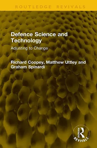 Defence Science and Technology cover