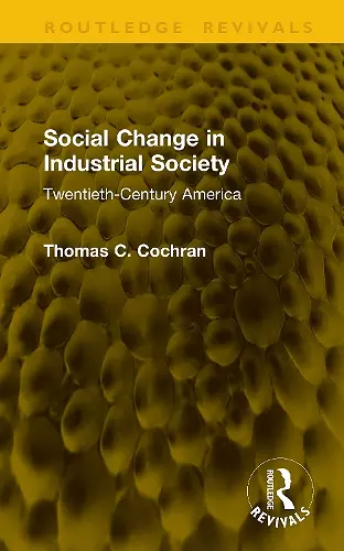 Social Change in Industrial Society cover