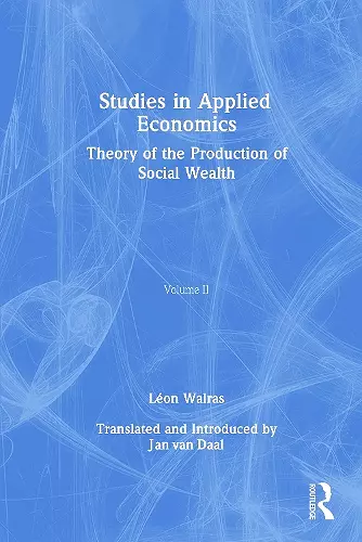 Studies in Applied Economics, Volume II cover