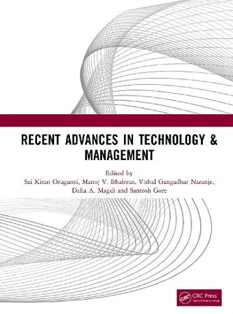 Recent Advances in Technology & Management cover