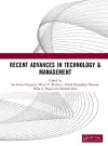 Recent Advances in Technology & Management cover
