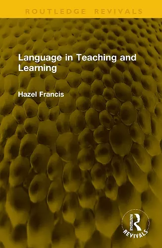Language in Teaching and Learning cover