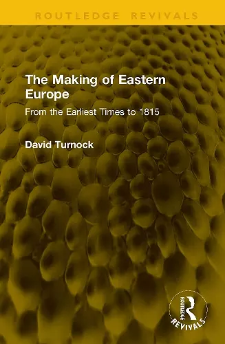 The Making of Eastern Europe cover