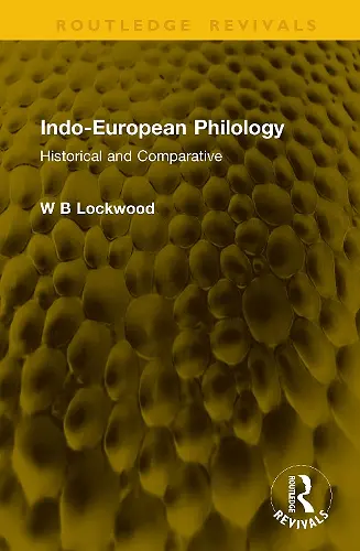 Indo-European Philology cover