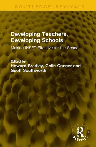 Developing Teachers, Developing Schools cover