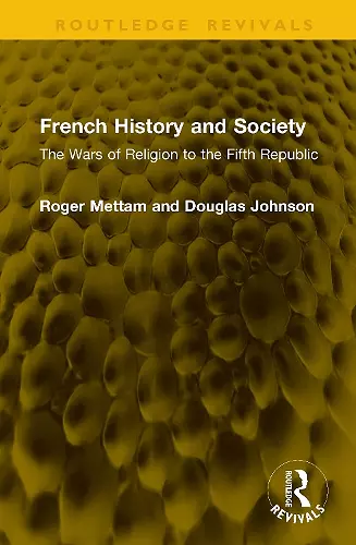 French History and Society cover