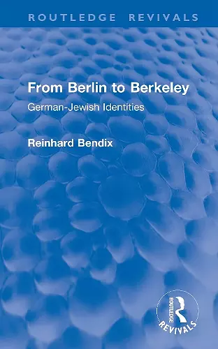 From Berlin to Berkeley cover