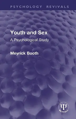 Youth and Sex cover