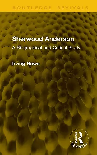 Sherwood Anderson cover