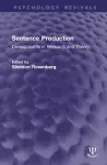 Sentence Production cover