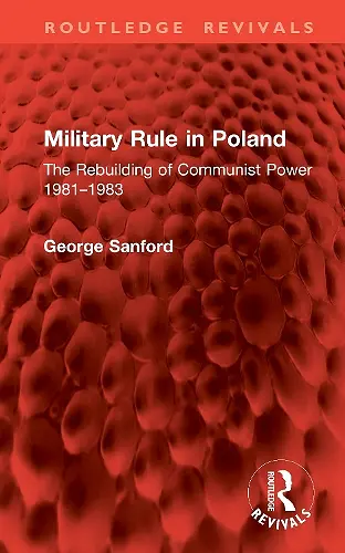 Military Rule in Poland cover