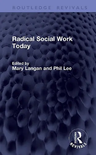 Radical Social Work Today cover