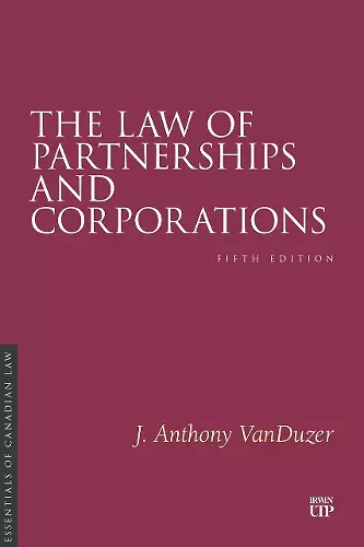 The Law of Partnerships and Corporations cover