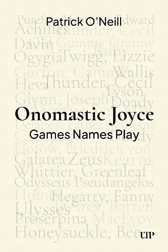Onomastic Joyce cover