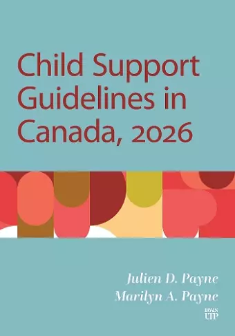 Child Support Guidelines in Canada, 2026 cover
