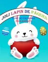 Livre de coloriage de lapin de Pâques pour les enfants cover