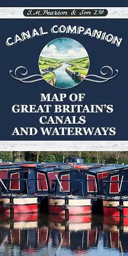 Canal Companion Map of Great Britain' s Canals & Waterways cover