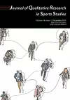 Journal of Qualitative Research In Sports Studies Vol 18 Issue 1 cover