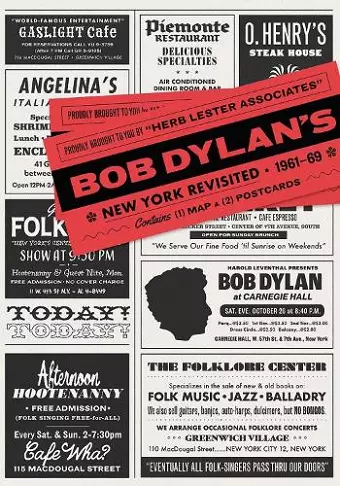 Bob Dylan's New York Revisited 1961-69 cover