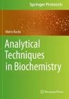 Analytical Techniques in Biochemistry cover