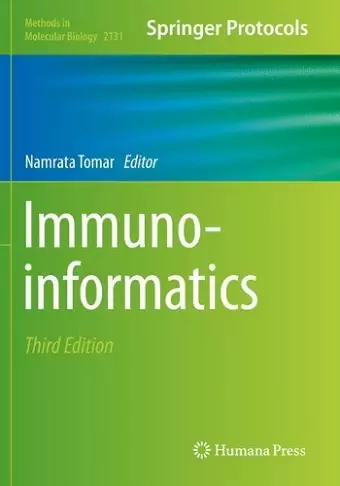 Immunoinformatics cover