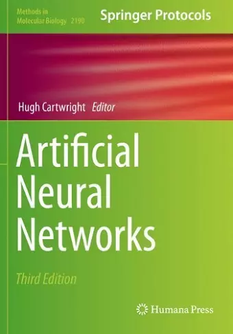 Artificial Neural Networks cover