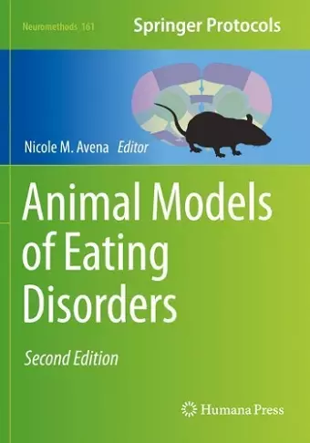 Animal Models of Eating Disorders cover