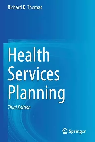 Health Services Planning cover