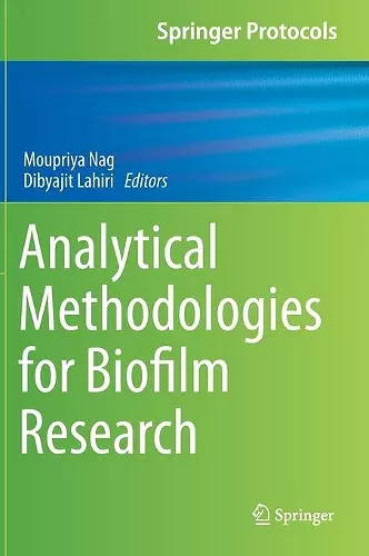 Analytical Methodologies for Biofilm Research cover