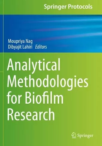 Analytical Methodologies for Biofilm Research cover