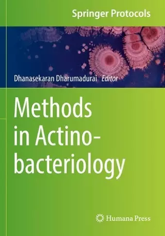 Methods in Actinobacteriology cover