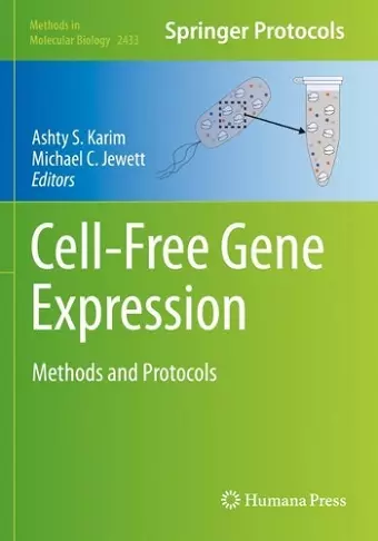 Cell-Free Gene Expression cover