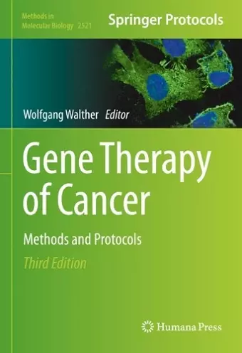 Gene Therapy of Cancer cover