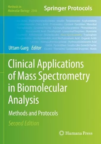 Clinical Applications of Mass Spectrometry in Biomolecular Analysis cover