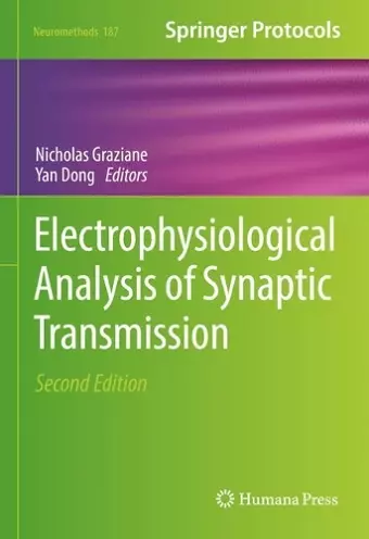 Electrophysiological Analysis of Synaptic Transmission cover