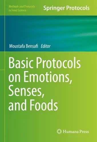 Basic Protocols on Emotions, Senses, and Foods cover