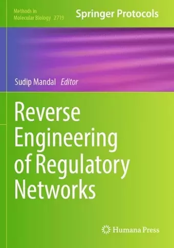 Reverse Engineering of Regulatory Networks cover