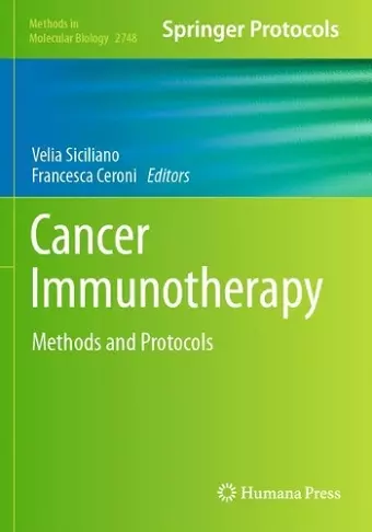 Cancer Immunotherapy cover