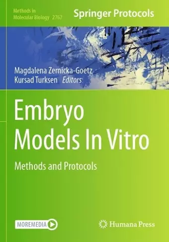 Embryo Models In Vitro cover