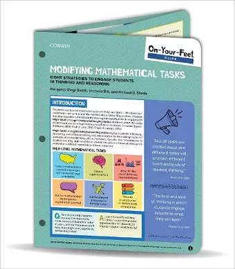 On-Your-Feet Guide: Modifying Mathematical Tasks cover