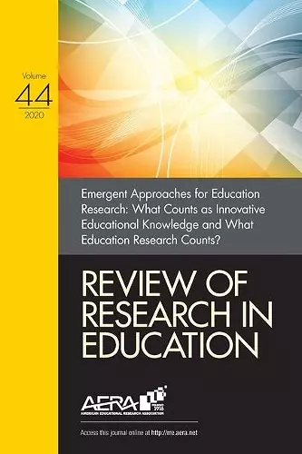 Review of Research in Education cover