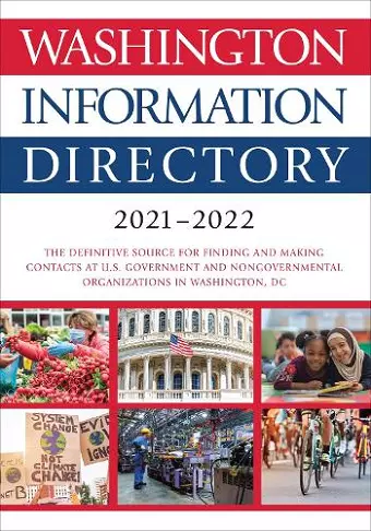 Washington Information Directory 2021-2022 cover