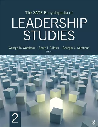 The SAGE Encyclopedia of Leadership Studies cover