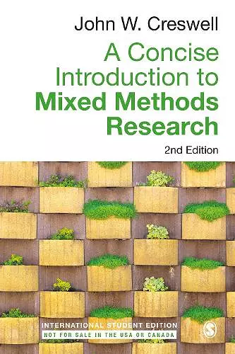 A Concise Introduction to Mixed Methods Research - International Student Edition cover