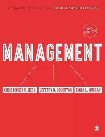 Management - International Student Edition cover