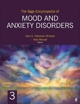 The Sage Encyclopedia of Mood and Anxiety Disorders cover