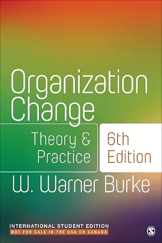 Organization Change - International Student Edition cover