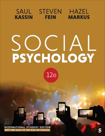 Social Psychology - International Student Edition cover