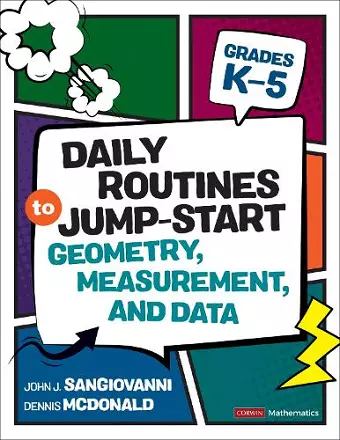 Daily Routines to Jump-Start Geometry, Measurement, and Data, Grades K-5 cover