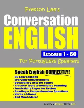 Preston Lee's Conversation English For Portuguese Speakers Lesson 1 - 60 cover